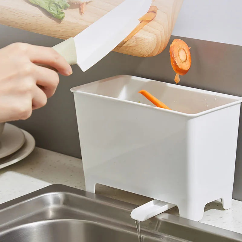 Kitchen Garbage Bin, Sink, Drain Garbage Bin, Sink Residue Filter Box, Household Drain Storage Rack, Household Kitchen Tools