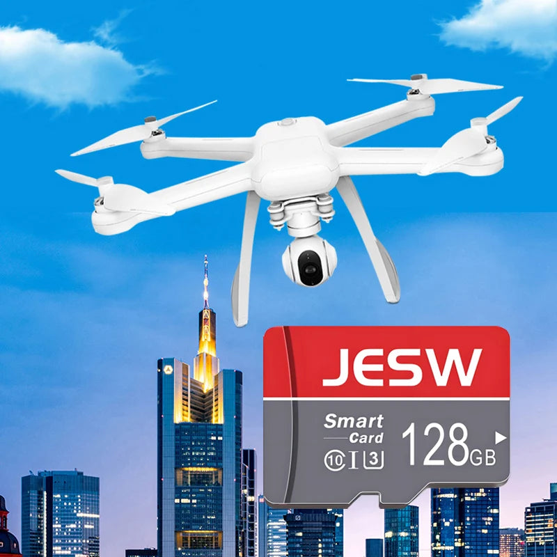 JESW Micro 256G Ultra Memory  SD Card TF Flash Card A1 V10 C10 U1 32GB 64G 16G 8G 4G Micro for Camera UAV Phone  Switch Table