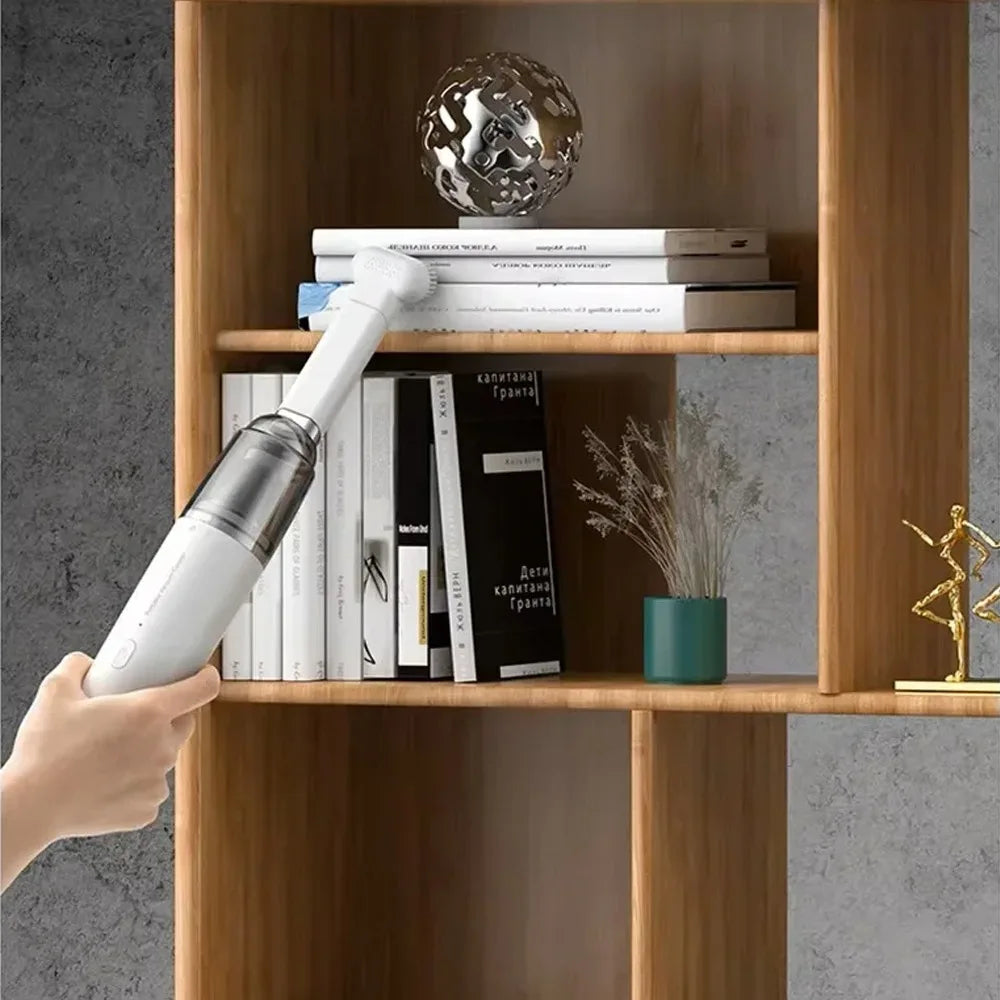 Wireless Handheld Vacuum Cleaner Powerful Suction Portable Rechargeable For Car Home Mini Cleaner Car interior cleaning tools
