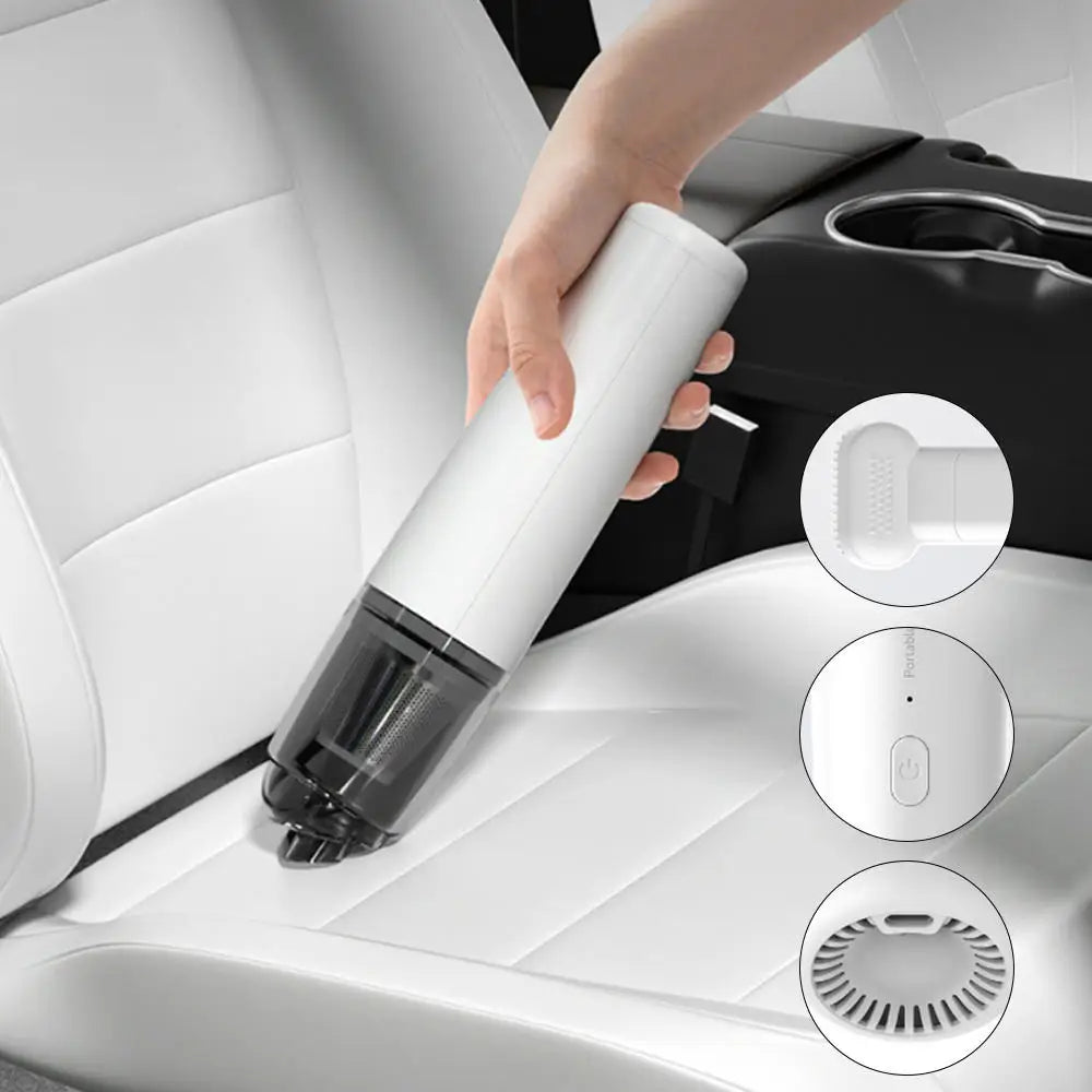 Wireless Handheld Vacuum Cleaner Powerful Suction Portable Rechargeable for Car Home Mini Cleaner Car interior cleaning tools