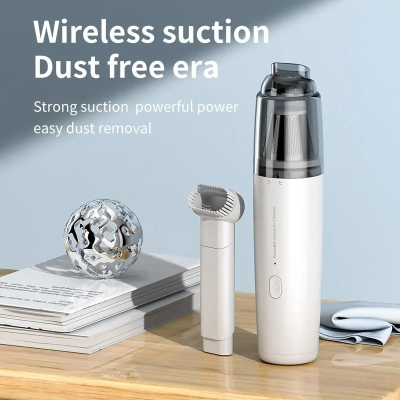 Wireless Handheld Vacuum Cleaner Powerful Suction Portable Rechargeable for Car Home Mini Cleaner Car interior cleaning tools